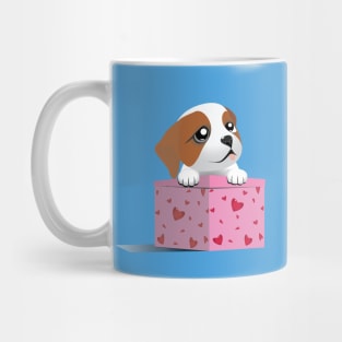 Puppy Love Valentine Mug
